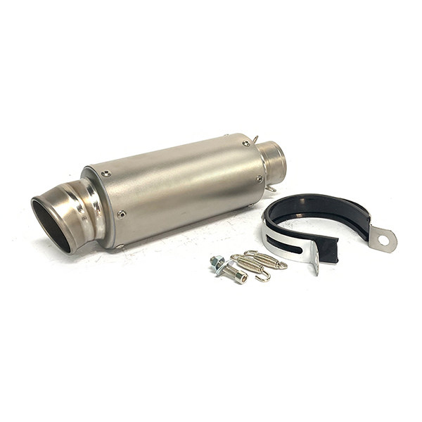BM010TT 51mm GP Exhaust motorcycle silencer without DB killer for Z650 MT09 MT07